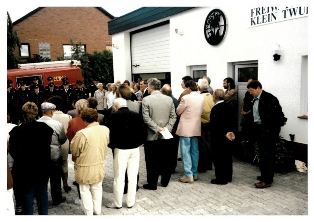 Geräthaus-einweihung 1996